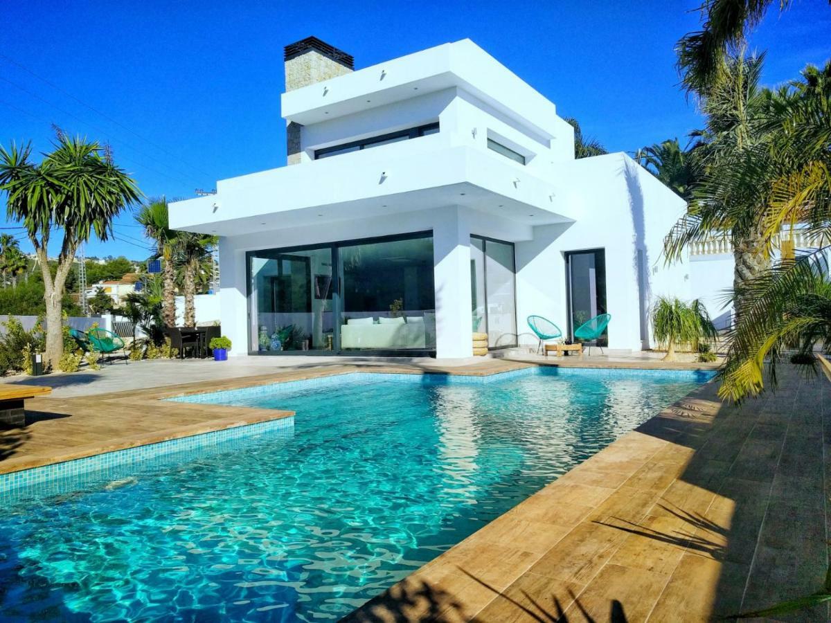 Bohospanishvilla Moraira Exteriér fotografie