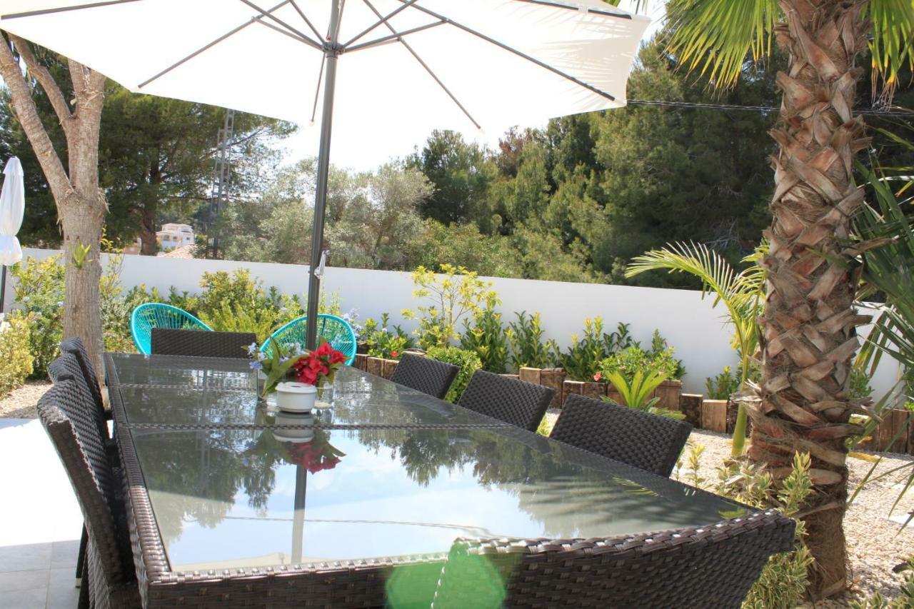 Bohospanishvilla Moraira Exteriér fotografie