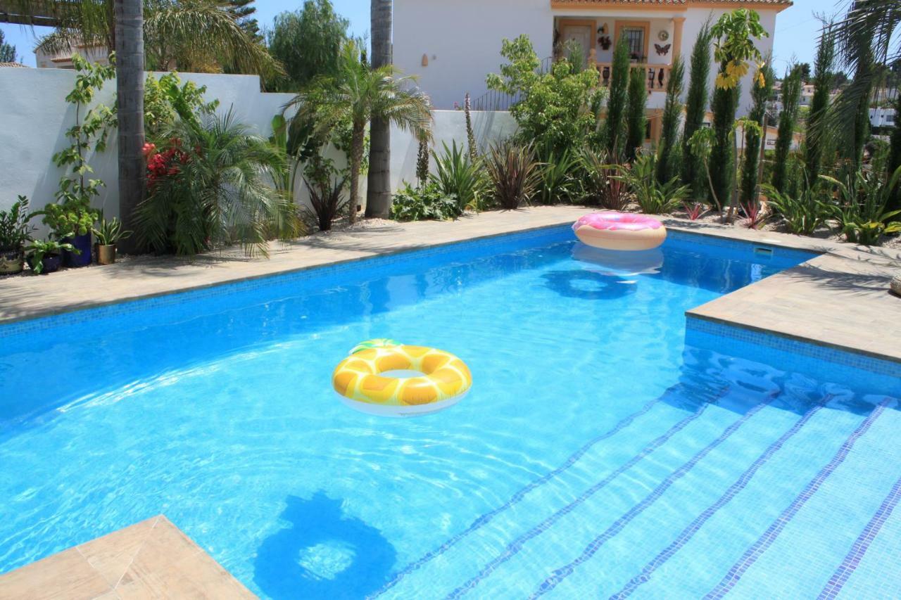 Bohospanishvilla Moraira Exteriér fotografie