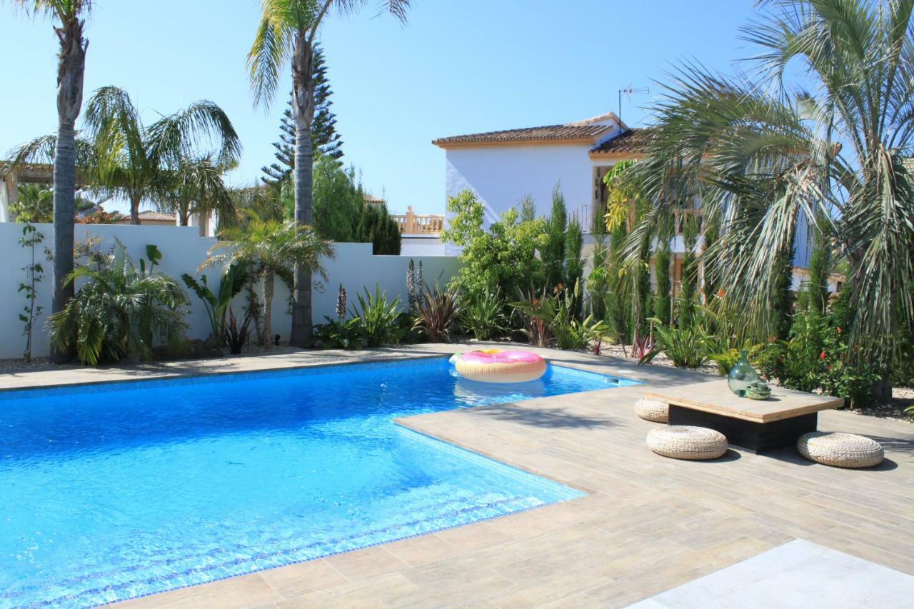 Bohospanishvilla Moraira Exteriér fotografie