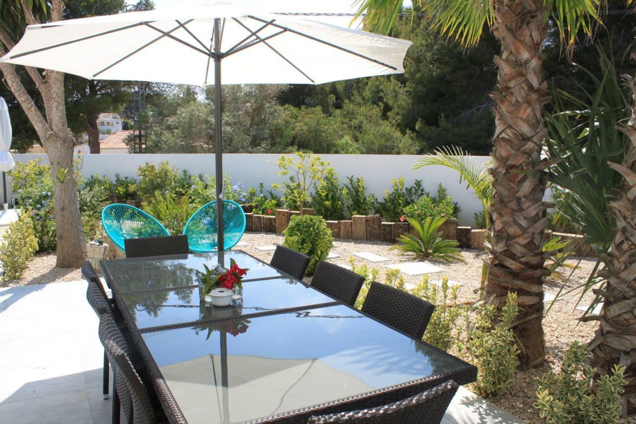 Bohospanishvilla Moraira Exteriér fotografie